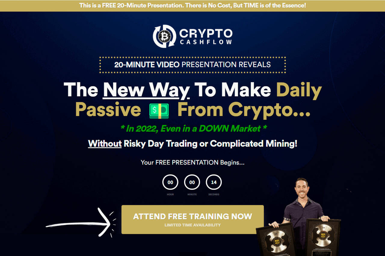 Crypto Cashflow Reviews (Dan Ryder) Earn Passive Income in Crypto?