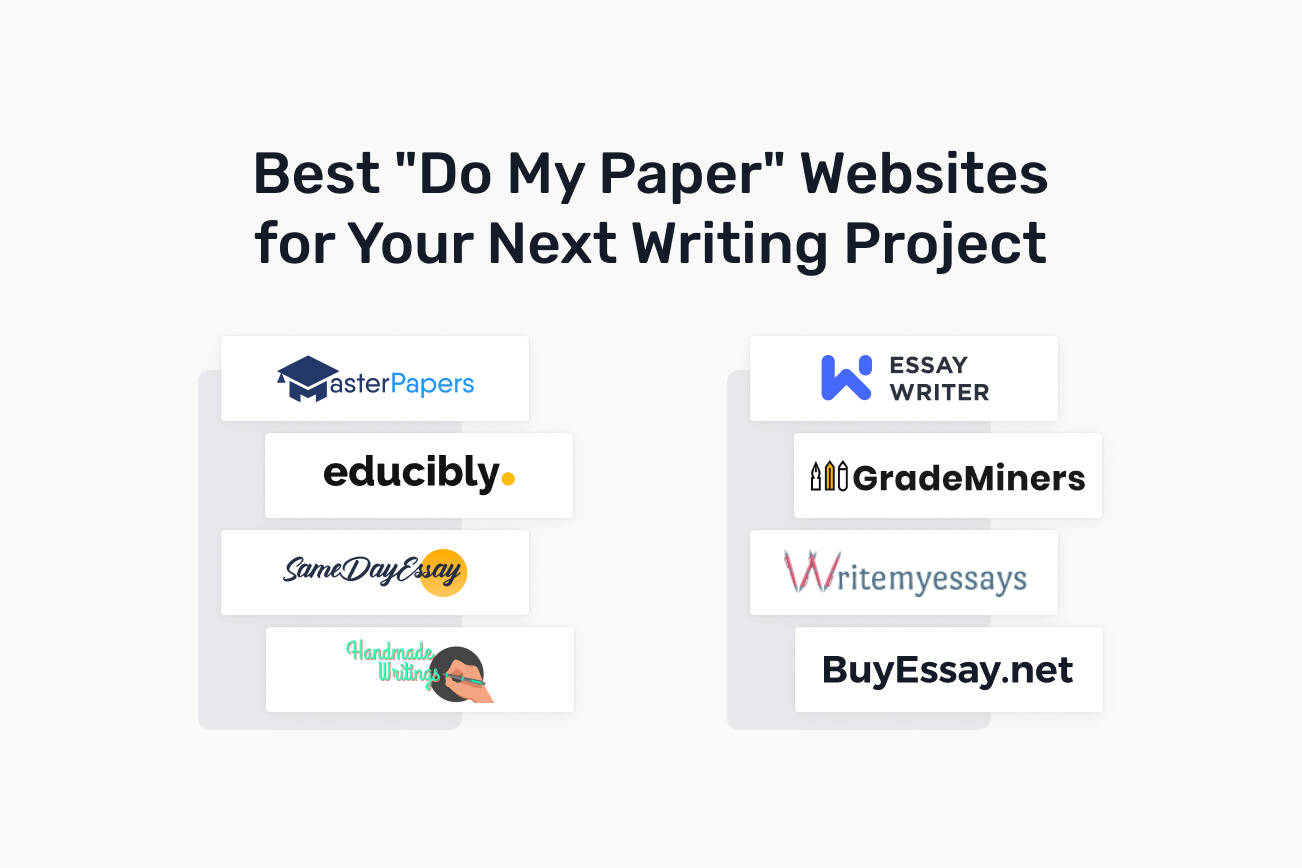 Best “Do My Paper” Websites for Your Next Writing Project | Seattle Weekly