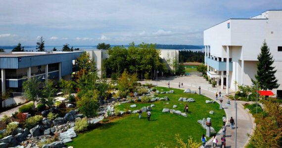 Highline College in Des Moines is one of the most diverse higher education institutions in Washington state. File photo