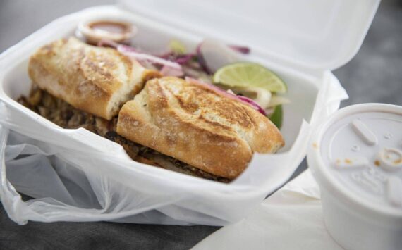 Food in a foam takeout container. Sound Publishing file photo