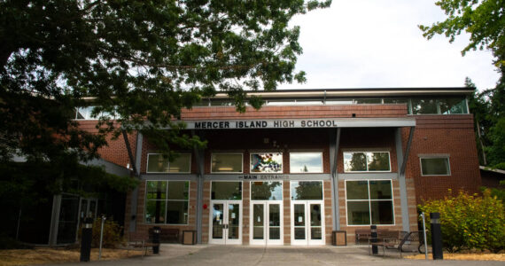 Mercer Island High School. Photo by Moe K. Clark