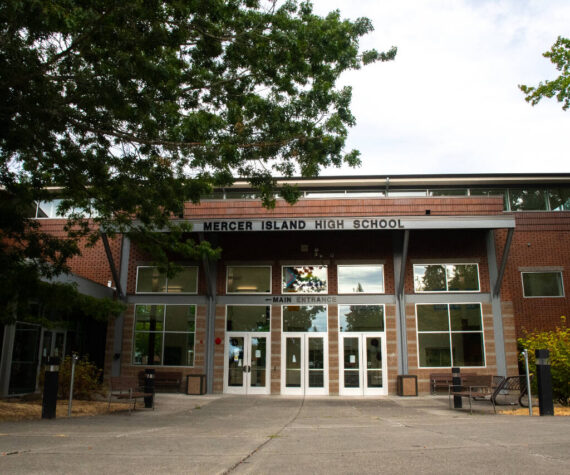 Mercer Island High School. Photo by Moe K. Clark