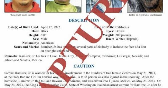 Samuel Ramirez Jr.s FBI wanted poster. Courtesy of the FBI.
Federal Way Mayor Jim Ferrell. Photo by Joshua Solorzano/The Mirror