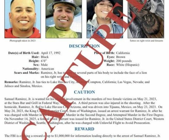 Samuel Ramirez Jr.s FBI wanted poster. Courtesy of the FBI.
Federal Way Mayor Jim Ferrell. Photo by Joshua Solorzano/The Mirror