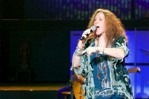 Kacee Clanton as Janis Joplin at the Pasadena Playhouse (detail)
