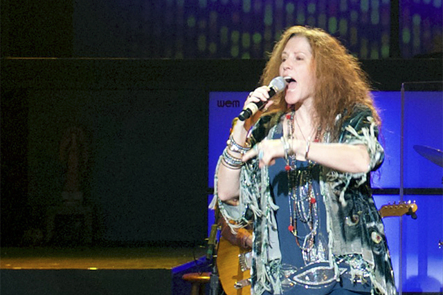 Kacee Clanton as Janis Joplin at the Pasadena Playhouse (detail)