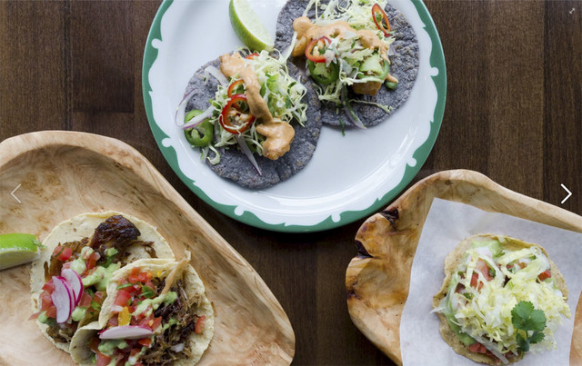 Dishes at Gracia. Courtesy of Gracia