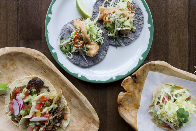 Dishes at Gracia. Courtesy of Gracia (detail)