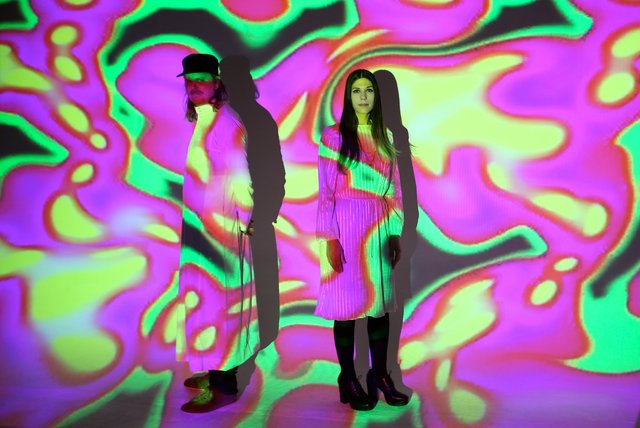 Valerie Calano (right) and Christian Petersen (left) join forces                                 to turn Q Nightclub into a New Age meditation palace.                                 Cate McGehee