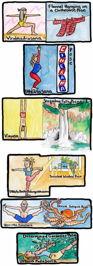 Namaste Seattle (part 1). By Sarah Romano Diehl