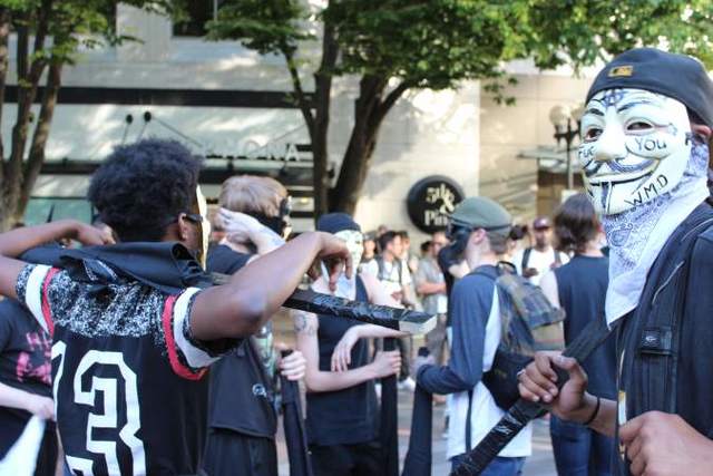 May Day 2016. Photo by Casey Jaywork