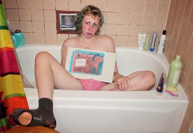 Collective member Kathryn Elisse May_C is one of over 40 exhibiting members at Lion's Main. Photo by Cate McGehee