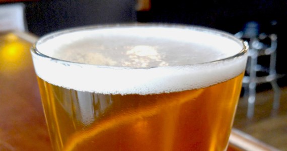 Anacortes Brewing's pilsner. Courtesy of Anacortes Brewing