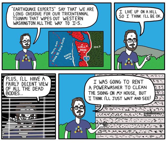 How I Learned to Stop Worrying and Love the Tsunami. By Brandon Lehman