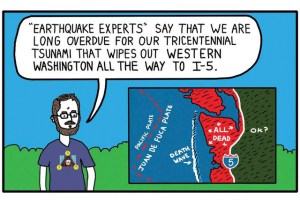 How I Learned to Stop Worrying and Love the Tsunami. By Brandon Lehman (detail)