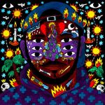 Kaytranada&rsquo;s music is as colorful as this insane drawing of him. Illustration by Ricardo Cavolo