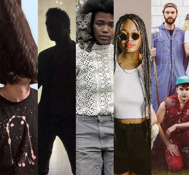 DoNormaal, by Kelton Sears; JusMoni, by Robbie J. King; The Dip, by Lauren Stelling. Others, courtesy of the artist