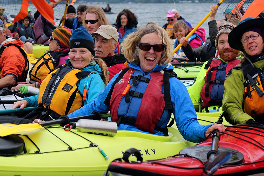 Photos: Activists Besiege Anacortes Refineries, by Land and by Sea