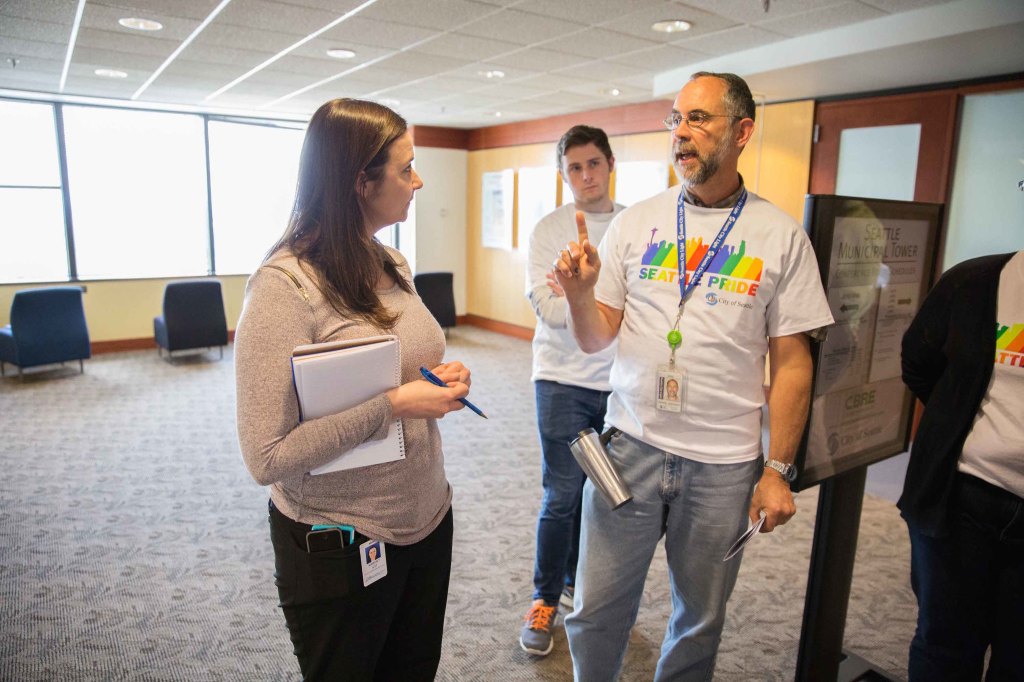 Citing Discrimination Against Gay Men, City Employees and the Mayor Protest Blood Drive