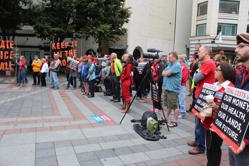 Rally Shows the Feds How Seattle Feels About Coal