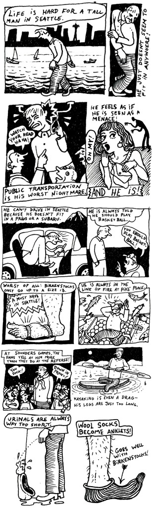 A Tall Man in Seattle