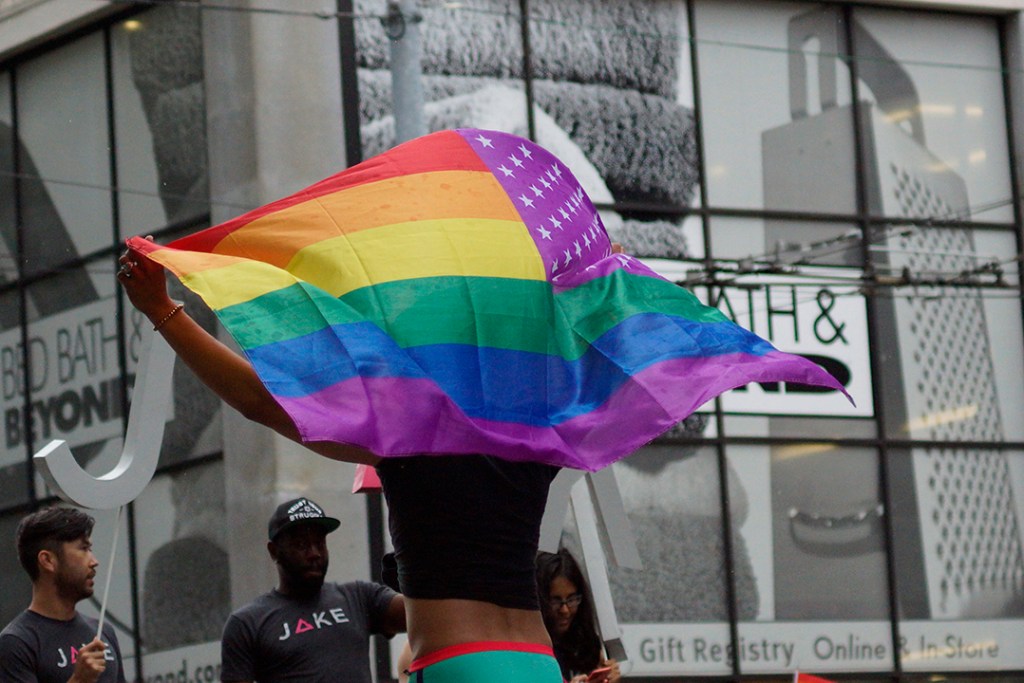 A scene from the 2015 Pride Parade. Photo by Christopher Zeuthen