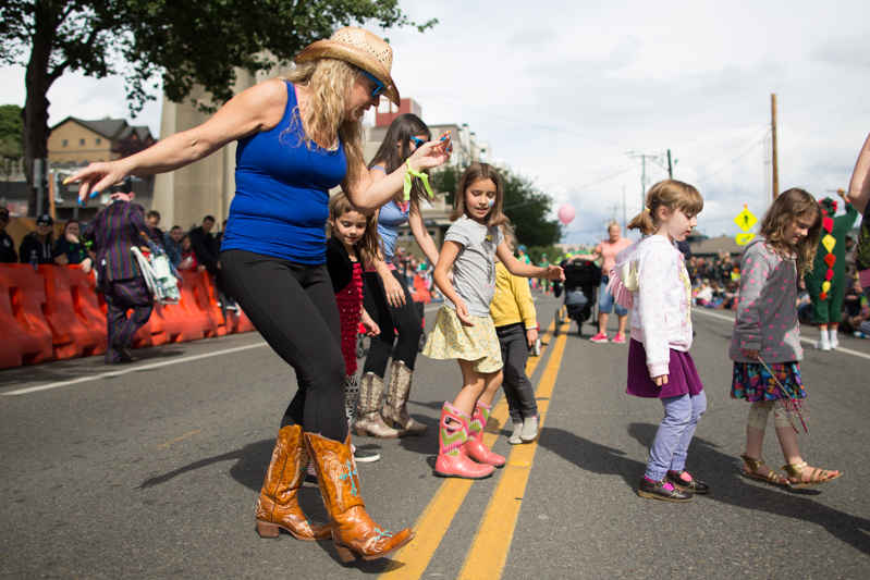 Photos: Fremont Solstice Parade, Naked Bikers and … Donald Trump!?