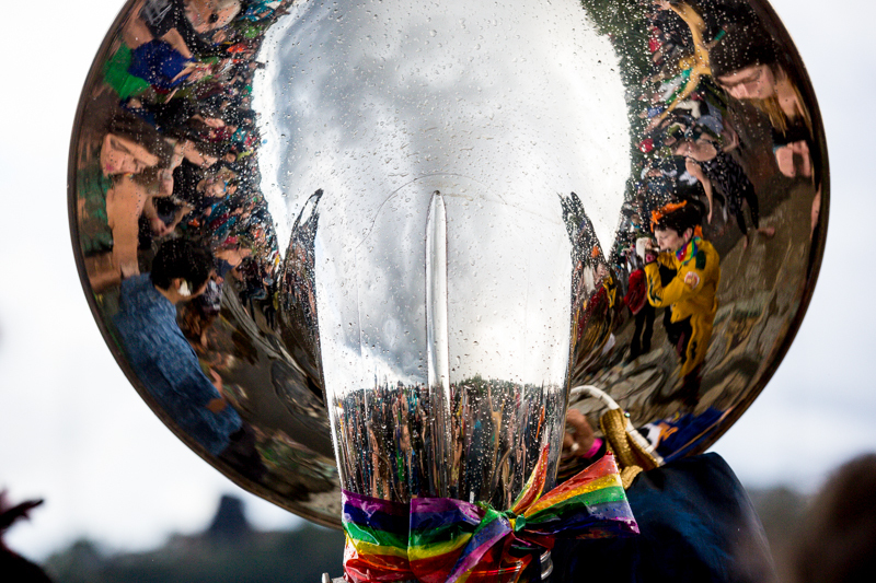 Photos: Fremont Solstice Parade, Naked Bikers and … Donald Trump!?