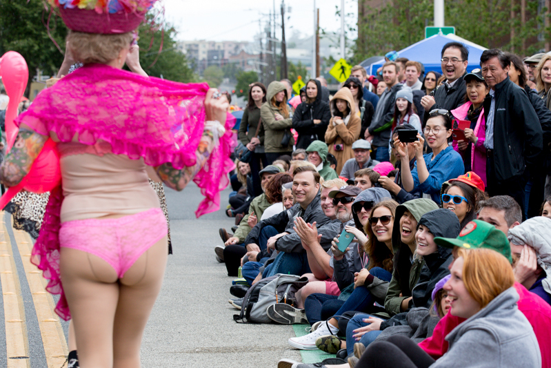 Photos: Fremont Solstice Parade, Naked Bikers and … Donald Trump!?