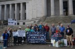 Climate Activists Fasting on Capitol Steps Find Allies in Governor’s Staff