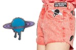 Heck&rsquo;s &ldquo;Melt Saturn&rdquo; pin (left) and Zara&rsquo;s knockoff.