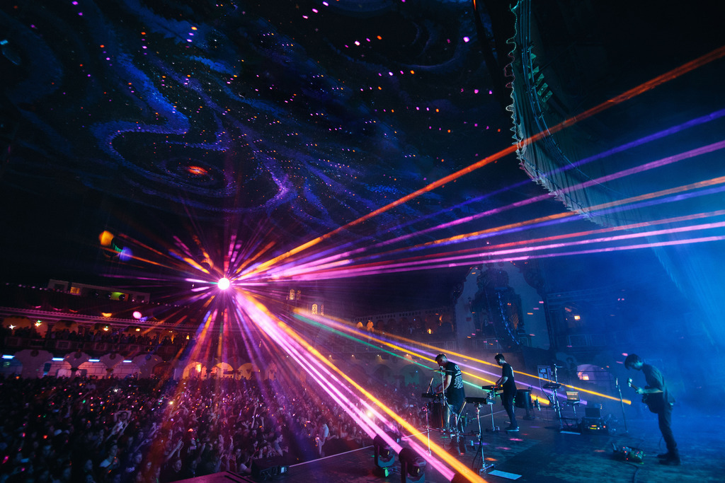 Odesza performs one of two sold-out shows last fall at Chicago&rsquo;s 3,224-capacity Aragon Ballroom. Photo by Jonathan Gipaya