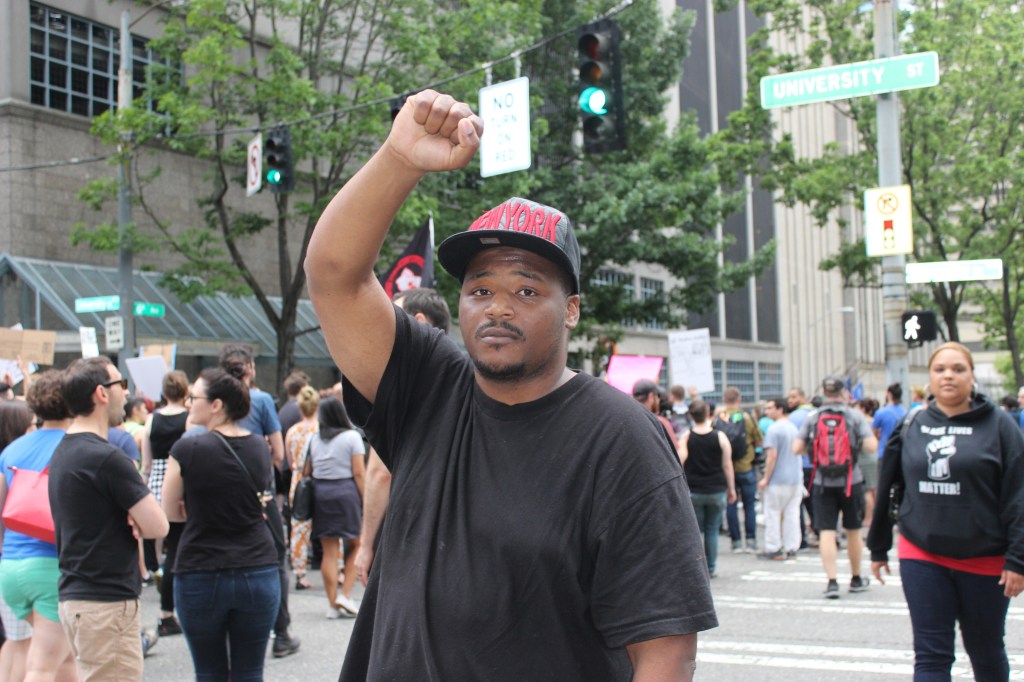 “The Status Quo Is Over”: Peaceful Black Lives Matter Demonstration Again Consumes Downtown