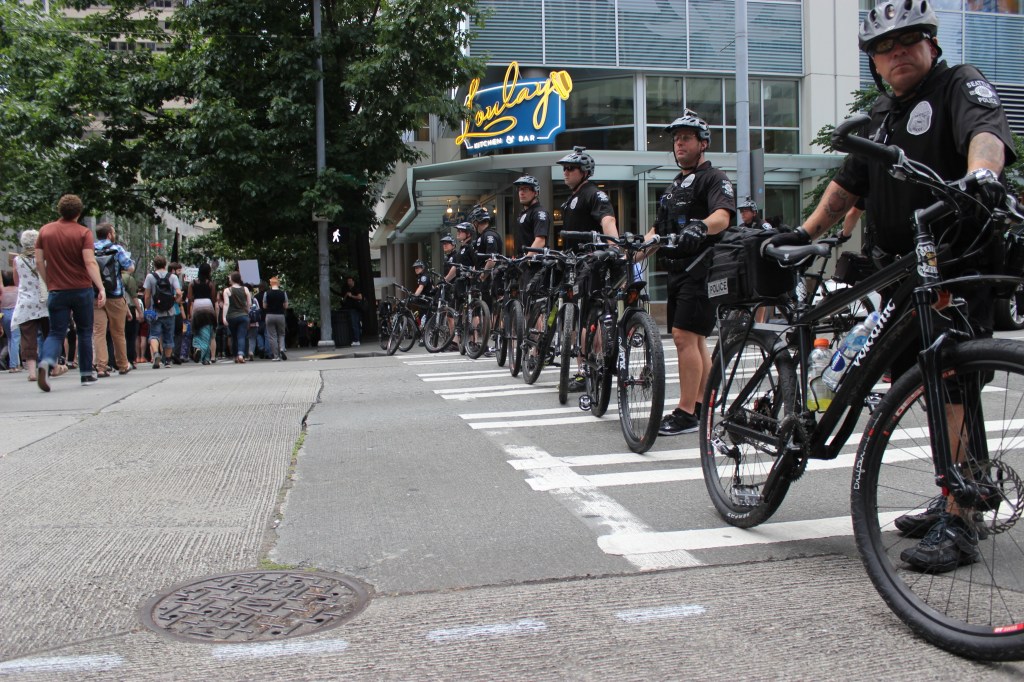 “The Status Quo Is Over”: Peaceful Black Lives Matter Demonstration Again Consumes Downtown