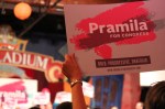 Supporters Overjoyed as Senator Pramila Jayapal Sweeps the Primary