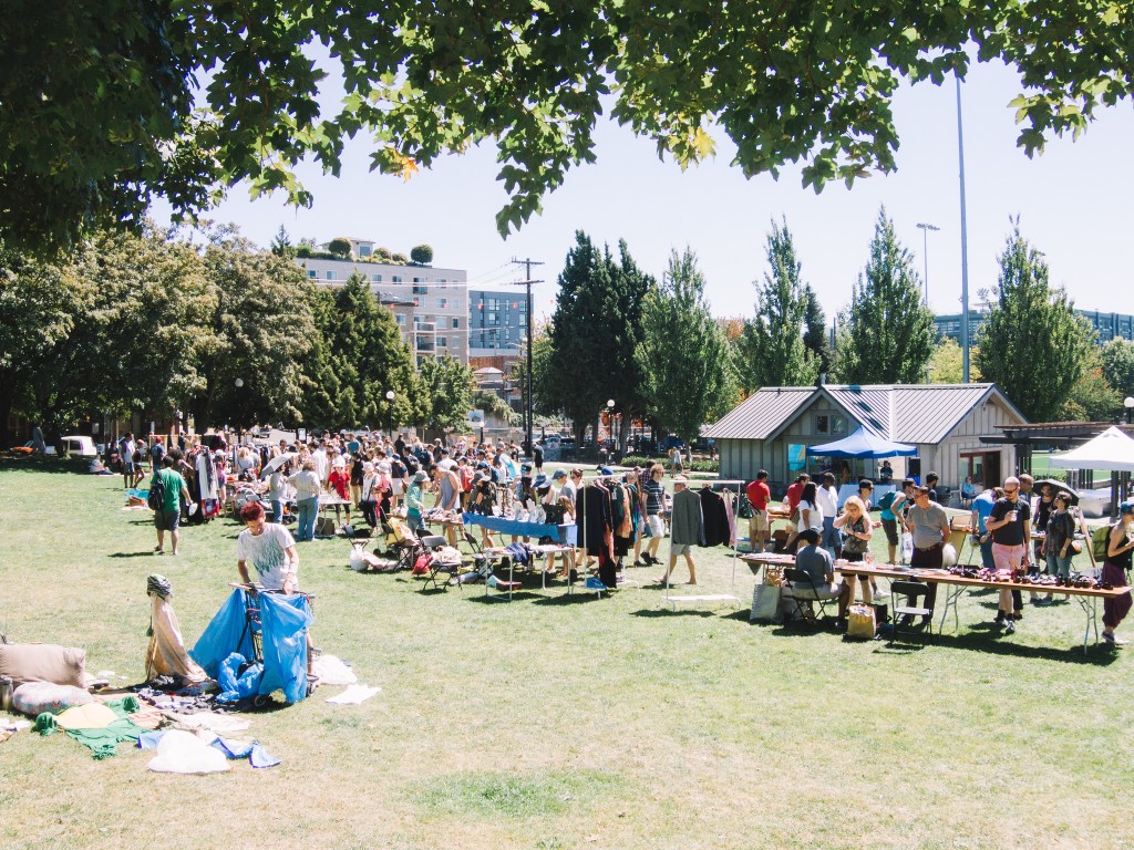 Puppies, Vintage Pokémerch, and Sheepish Toymongers at the Capitol Hill Garage Sale Day