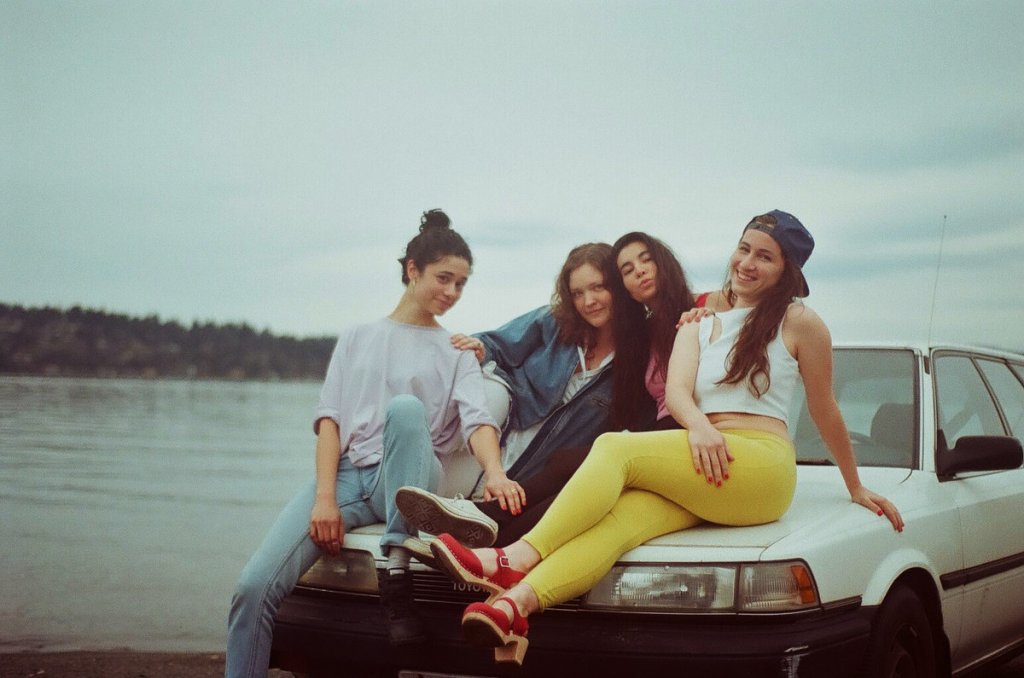 Seattle four-piece Hoop plays Vibrations Fest this weekend. Photo by Conner Lyons