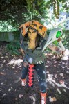 Christy Lee Elliott from Seattle wears her handmade costume of Pendles from &lsquo;Battleborn.&rsquo;