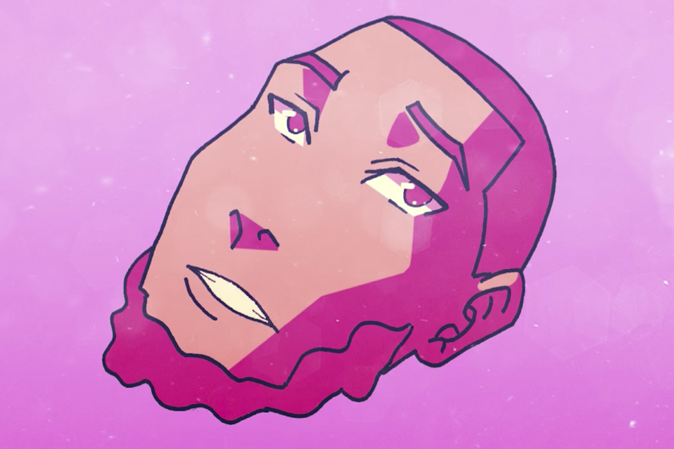 A still from J&rsquo;Von&rsquo;s self-animated &ldquo;Seattle Girl&rdquo; music video. Art by J&rsquo;Von