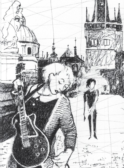 From &ldquo;Rock is Not Dead.&rdquo; Art by Noel Franklin