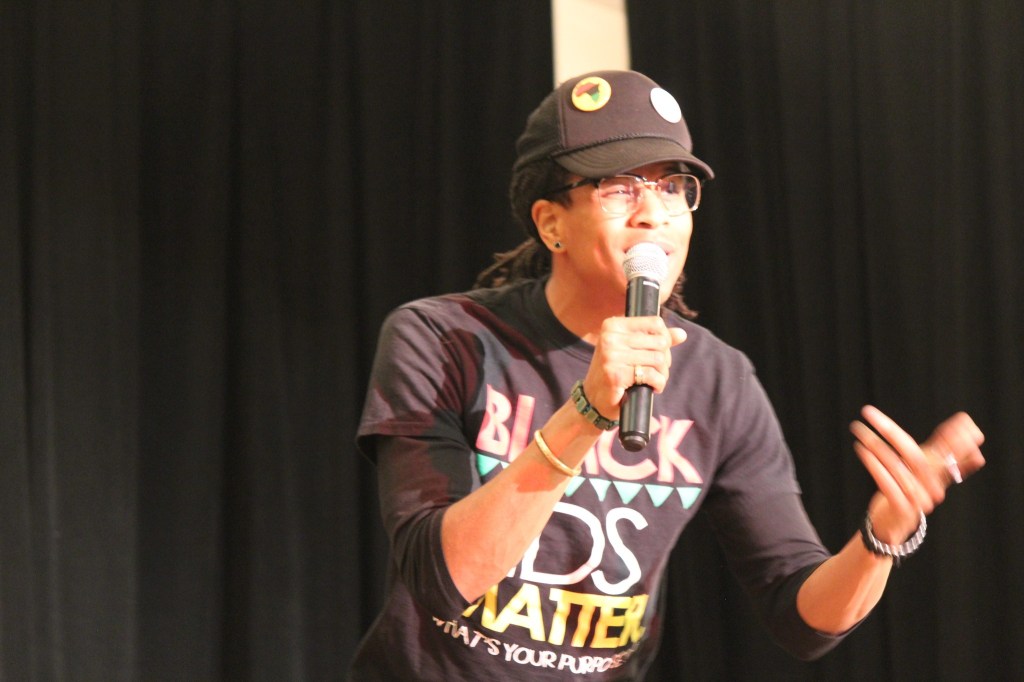 Poets, Dancers and Michael Bennett Rally Black Students in the CD
