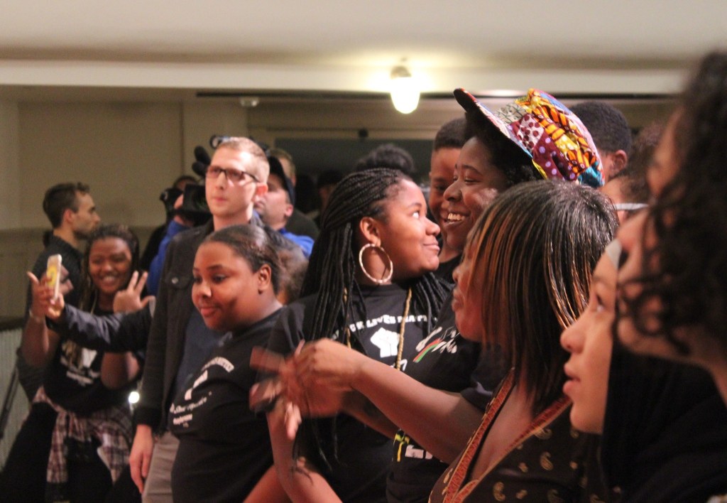 Poets, Dancers and Michael Bennett Rally Black Students in the CD