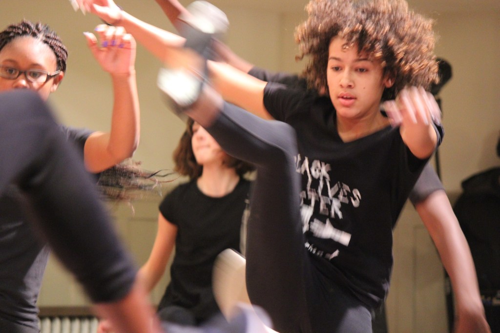 Poets, Dancers and Michael Bennett Rally Black Students in the CD