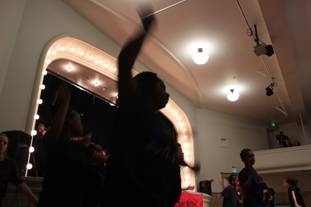 Poets, Dancers and Michael Bennett Rally Black Students in the CD