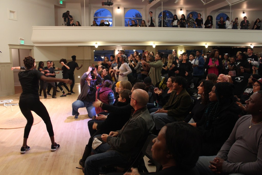 Poets, Dancers and Michael Bennett Rally Black Students in the CD
