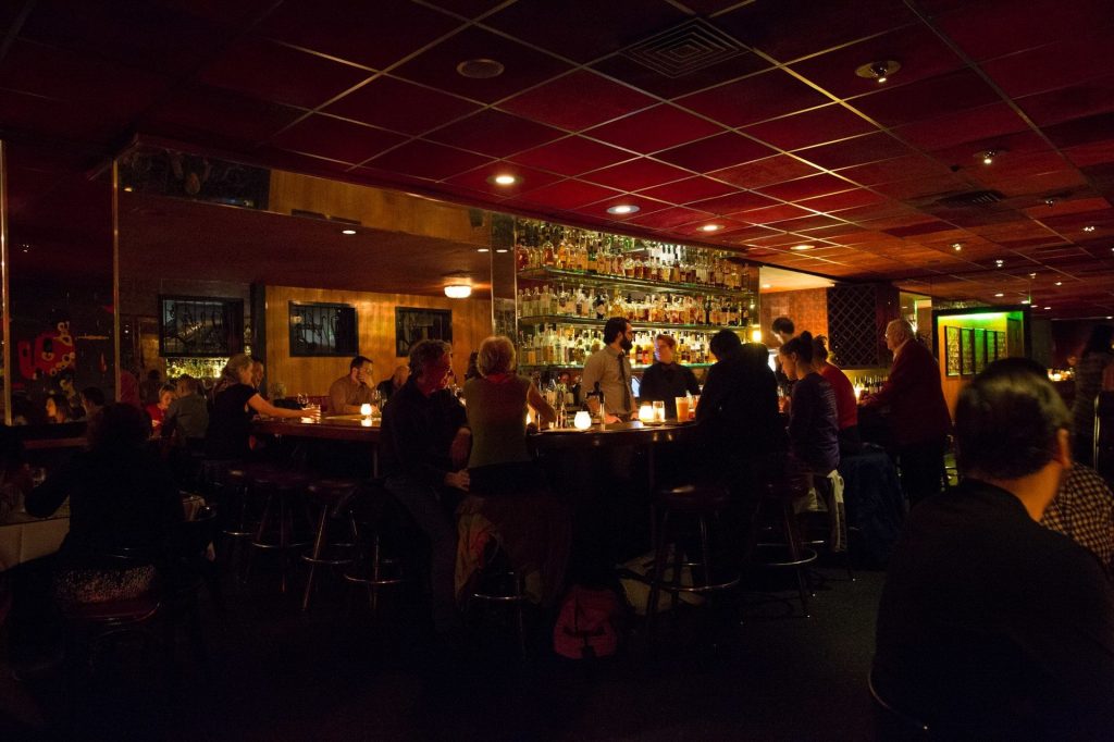 The soothing darkness of Vito&rsquo;s. Photo by Megumi Shauna Arai, via Vito&rsquo;s Facebook
