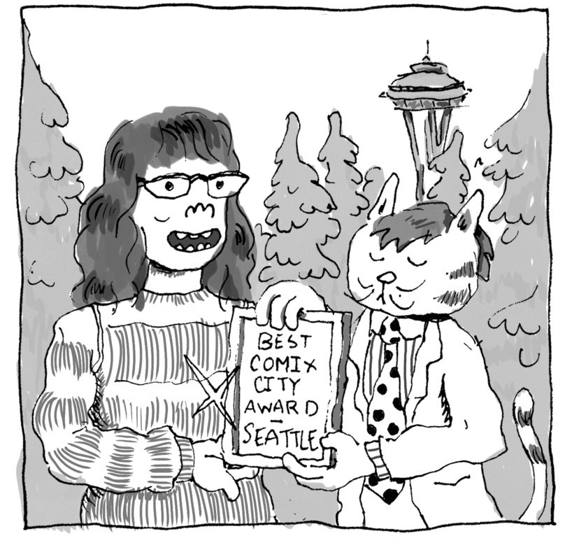 If you like comics and/or joyfulness, please go to Short Run this week. Illustration by Justin Quinlan