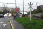 Olympia Protesters Block Fracking Train
