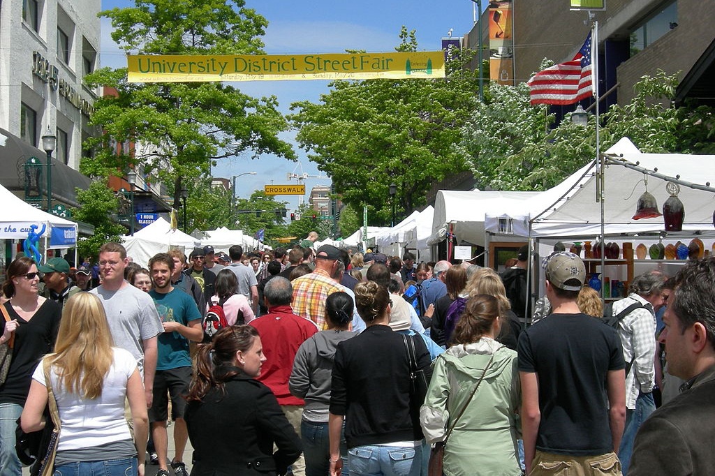 The U-District can seen like a natural fit for packing in more residents. Wikipedia Commons