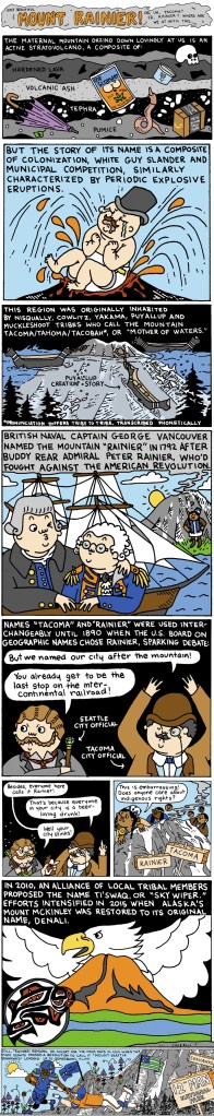 Tall Tales of The Emerald City: The Naming of Mount Rainier
